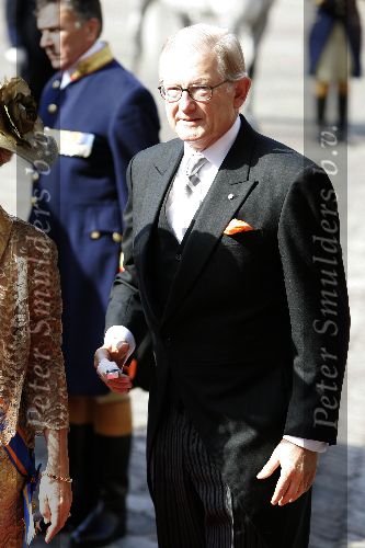 Den Haag 20 september 2005
Prinsjesdag 2005 
Pieter v Vollenhoven (met vinger in gips)