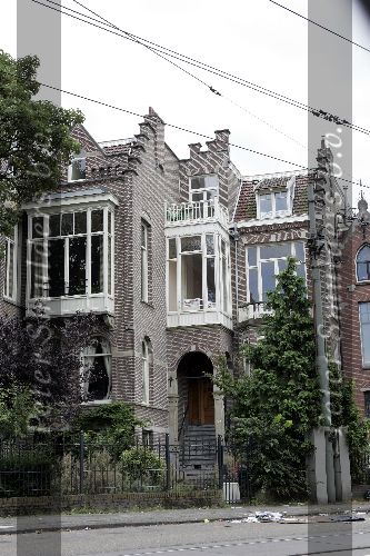 Amsterdam 24 september 2005
Nieuwe huis Prins Bernhard jr en prinses Annette in Amsterdam