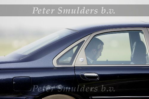 Haarlemmermeer. 22 september 2005
Prins Haakon in auto van nederlandse beveiliging.