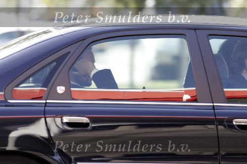 Haarlemmermeer. 22 september 2005
Prins Haakon in auto van nederlandse beveiliging.