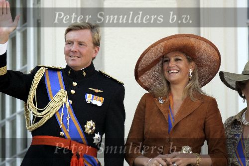 Den Haag 20 september 2005
Prinsjesdag 2005 
Prinses Maxima met Prins Willem Alexander