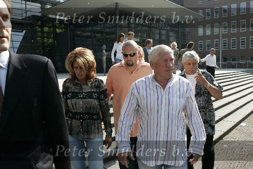 Utrecht 9 september 2005
Rechtzaak Rachel Hazes tegen de ex vrouw van Andre Hazes Annie. advocaat vader Jan en Joop Kruis