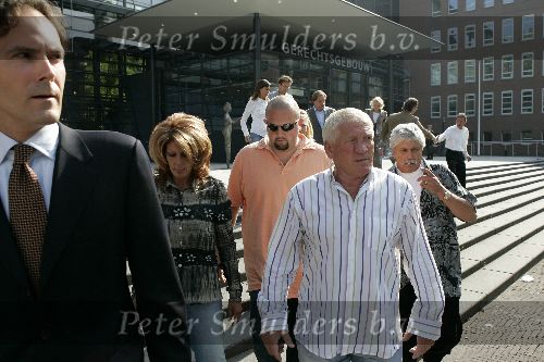 Utrecht 9 september 2005
Rechtzaak Rachel Hazes tegen de ex vrouw van Andre Hazes Annie. advocaat vader Jan en Joop Kruis