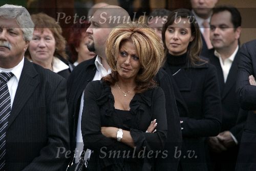 Amsterdam 23 september 2005
Onthulling beeld van Andre Hazes op zijn eerste sterfdag.
 Rachel Hazes
