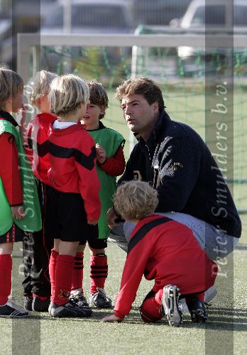 Amsterdam 17 september 2005
Reinout Oerlemans voetballen kijken bij Thijmen