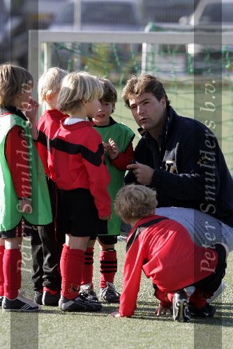 Amsterdam 17 september 2005
Reinout Oerlemans voetballen kijken bij Thijmen