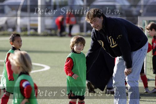 Amsterdam 17 september 2005
Reinout Oerlemans voetballen kijken bij Thijmen