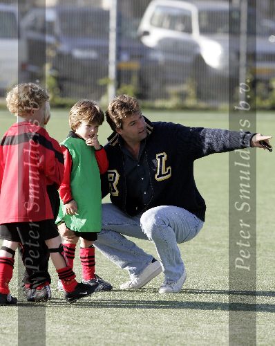 Amsterdam 17 september 2005
Reinout Oerlemans voetballen kijken bij Thijmen