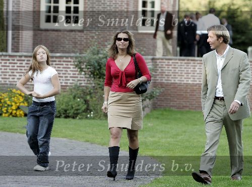 Wassenaar 18 september 2005
Trouwerij Roelof Hemmen en Marjon v Rijn.
Sacha de Boer met Rick Nieman en zijn dochter