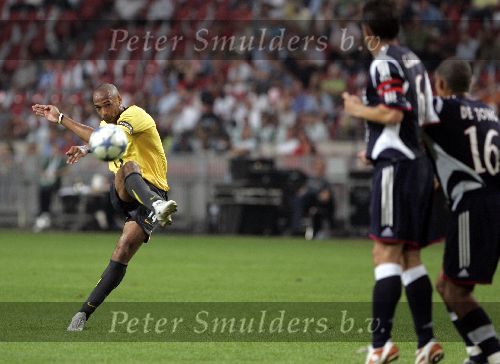 Amsterdam 27 juli 2005
Ajax-Arsenal 0-1 tijdens amsterdam tournament.
Thierry Henry