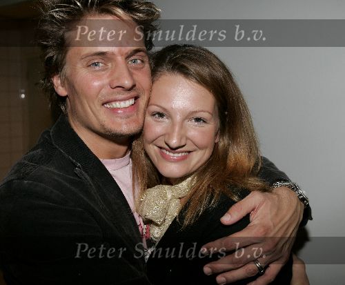 Den Haag 18 september 2005
Premiere Caveman van Winston Post.
Winston met Denise