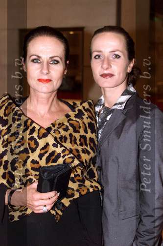 Amsterdam 15 september 2001
Modeshow Mart Visser in het Hilton.
Ans Marcus met dochter Siegried Marcus
