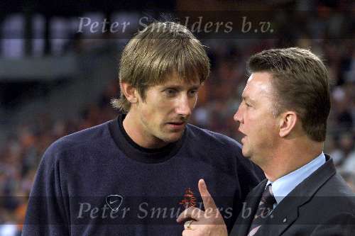 Eindhoven 5 september
Nederland-Estland
Louis v Gaal en Edwin v d Sar