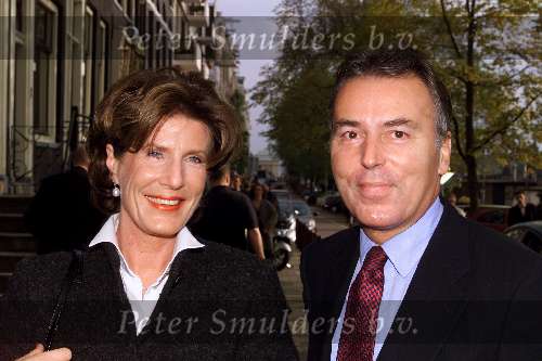 Amsterdam 23 september 2001
Premiere de Titanic in Carre
Elco Brinkman met vrouw
