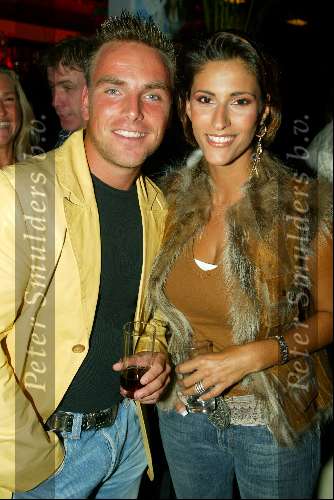 Amsterdam 4 september 2003
Jeroen Post met zijn vriendin kris