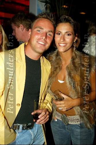 Amsterdam 4 september 2003
Jeroen Post met zijn vriendin kris