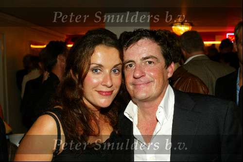 Amsterdam 22 september 2003
Premiere in de wolken
Johnny Kraaykamp jr met vriendin