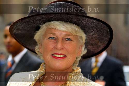 Den Haag 16 september 2003
Prinsjesdag 2003 .ministers en staatsecretarissen met hoedjes
mevr Karla Peijs