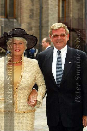 Den Haag 16 september 2003
Prinsjesdag 2003 
Mevr Karla Peijs met man
