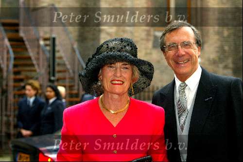 Den Haag 16 september 2003
prinsjesdag 2003 
Laurens Jan Brinkhorst met Mevr. Brinkhorst
