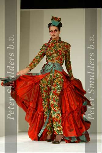 Amsterdam 15 september 2003
Modeshow Ronald Kolk in Koepelkerk