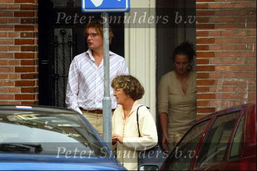 Amsterdam 15 september 2003
Prinses Margriet op bezoek bij prins Bernhard Jr  Prinses Annette