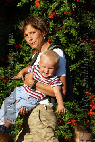 Amsterdam 17 september 2003
Prinses Marilene met Prins Lucas en Prinses Anna