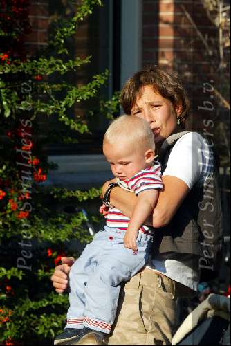 Amsterdam 17 september 2003
Prinses Marilene met Prins Lucas en Prinses Anna