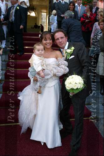 Zeist 20 september 2003
Robert Leroy trouwen met Sashia in slot zeist