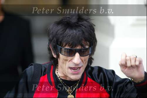 Amsterdam 24 september 2003
Rolling Stones verlaten Amstel hotel
Ron Wood