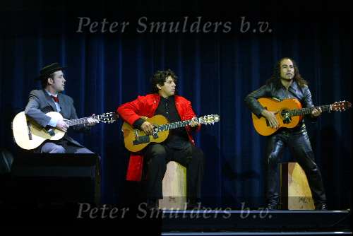 Hilversum 22 september 2003
Pincess records  presentatie in studio 21
spaanse gitaristen