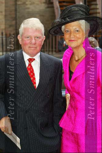 Den Haag 16 september 2003
prinsjesdag 2003 .ministers en staatsecretarissen met hoedjes
Sybilla Dekker met man