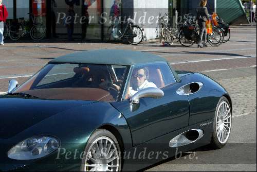 Amsterdam 25 september 2003
Winston Gerschtanowitz in Spyker van 250 000 euro