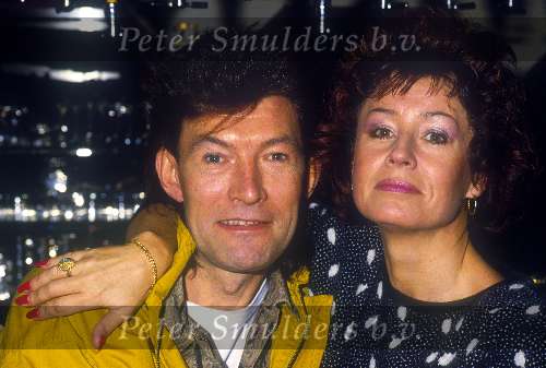David Ray met zijn vrouw