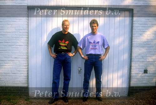 18 April 1990 Ronald Koeman en Erwin Koeman als coulmnisten voor Aktueel Wereldkampioenschap in Italie