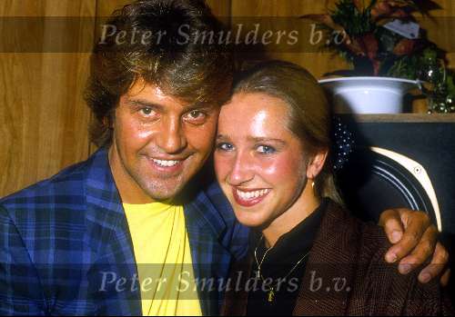 1988
Frank Ashton met zijn vriendin Sylvie