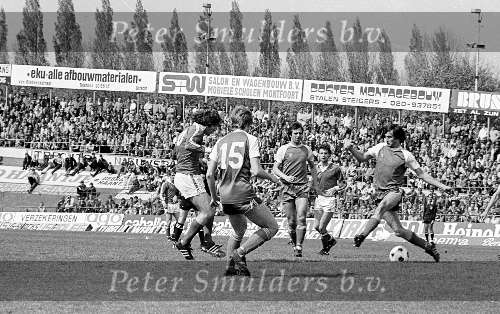 Utrecht 1980 De laatste wedstrijd in stadion \