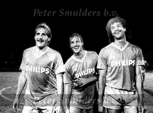 Ton Lokhof   Rene v d Gijp en Ruud Gullit 1986