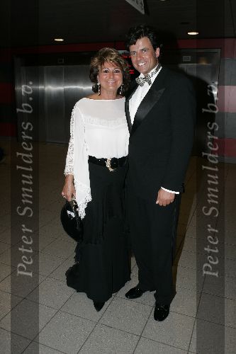 Rotterdam 16 april 2005
Luciano Pavarotti in Ahoy.
Christine Kroonenberg met vriend
Peter Smulders bv