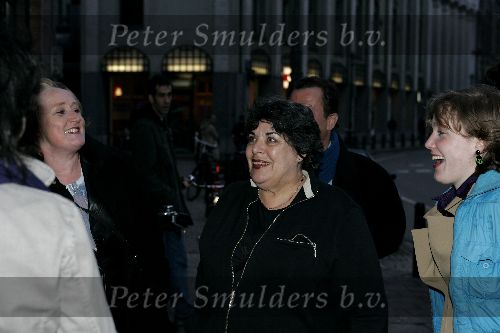 Amsterdam 17 april 2005
Benefietconcert voor Wally tax in Paradiso.
Hanneke Groenteman 
Peter Smulders bv
