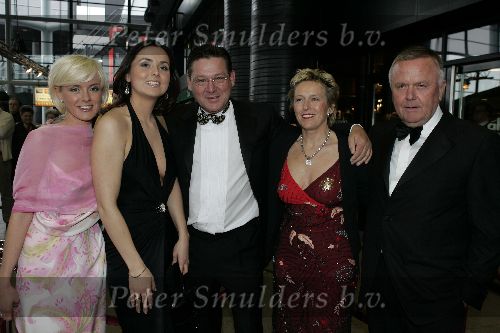Rotterdam 16 april 2005
Luciano Pavarotti in Ahoy.
Harrie Mens met Suze en Marloes en  Richard Homburg met vrouw
Peter Smulders bv