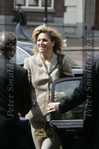 Utrecht 12 april 2005
Maxima zwanger bij Prins Claus stoel
Peter Smulders bv