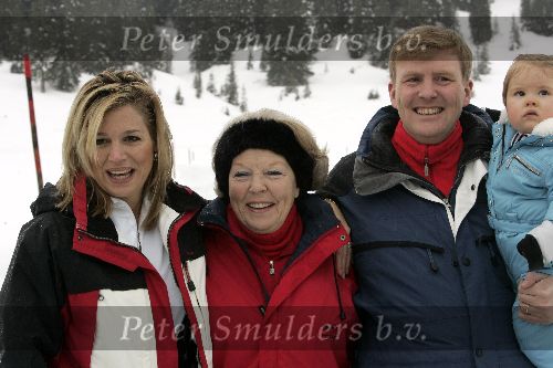 Lech 12 februari 2005
Officieel fotouur met Maxima Amalia Prins Willem Alexander en Koningin Beatrix
Peter Smulders bv