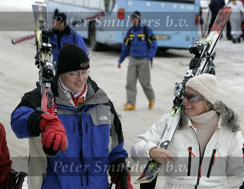 Lech 11 februari 2005
Prins Constantijn en Prinses Laurentien op wintersport.
Peter Smulders bv