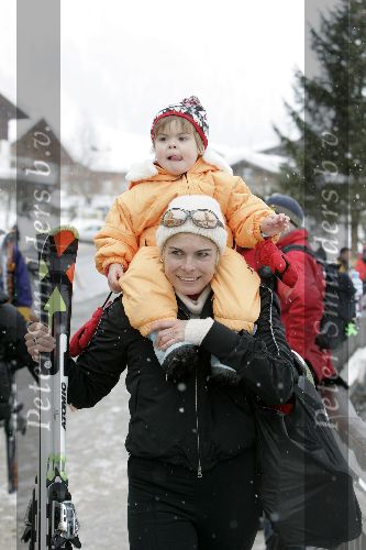 Lech 11 februari 2005
Prinses Laurentien met Eloise op wintersport.
Peter Smulders bv