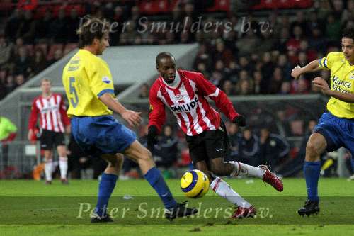 Eindhoven, 20 Januari 2006 
Kompetitiewedstrijd Seizoen 2005/2006 
PSV-RKC Waalwijk eindstand 2-0
Damarcus Beasley
© Edwin van Zandvoort