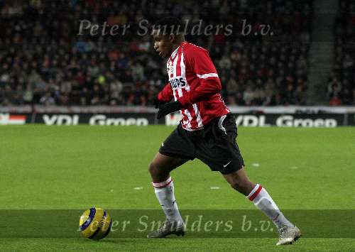 Eindhoven, 20 Januari 2006 
Kompetitiewedstrijd Seizoen 2005/2006 
PSV-RKC Waalwijk eindstand 2-0
Jefferson Farfan
© Edwin van Zandvoort