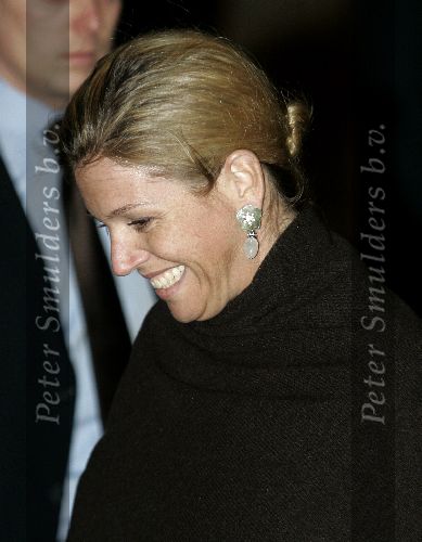 Amsterdam 11 januari 2005
Nieuwjaarsborrel Koningin Baetrix in Paleis op de dam.
Prinses Maxima
Peter Smulders bv