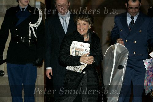 Amsterdam 11 januari 2005
Nieuwjaarsborrel Koningin Baetrix in Paleis op de dam.
Prinses Margriet
Peter Smulders bv