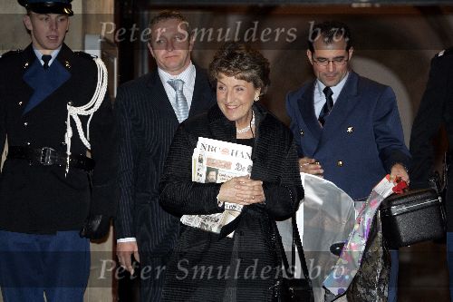 Amsterdam 11 januari 2005
Nieuwjaarsborrel Koningin Baetrix in Paleis op de dam.
Prinses Margriet
Peter Smulders bv